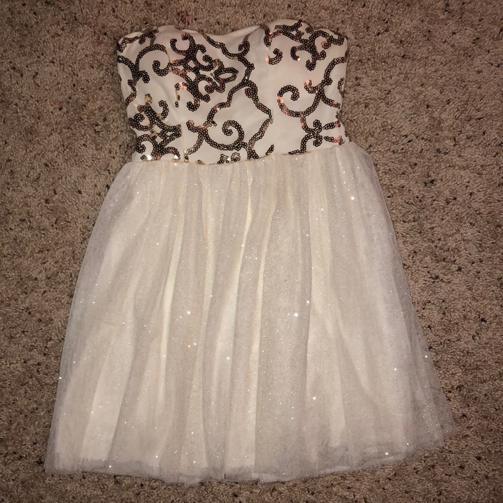 Gold Glitter dress
